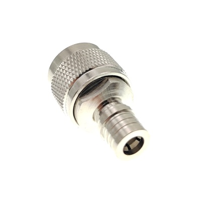 ВЧ-адаптер, переходник  N(male)-QMA(male)