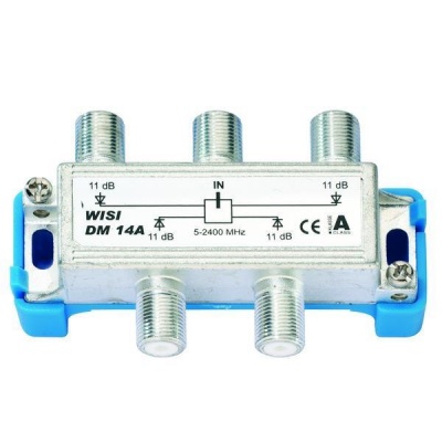 Делитель на 4 ТВ WISI DM 14 A (5-2400 МГц)