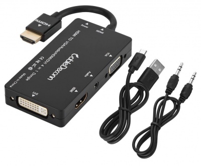 Конвертер HDMI в HDMI/DVI/VGA/Audio Конвертер HDMI в HDMI/DVI/VGA/Audio