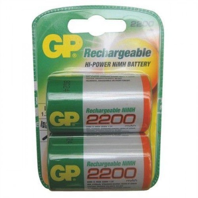 Аккумулятор GP R20 2200 mAh, 1.2В